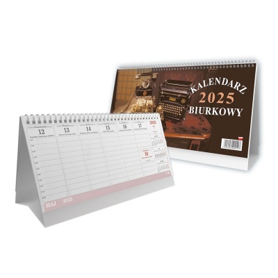 SB1 Kalendarz biurkowy poziomy